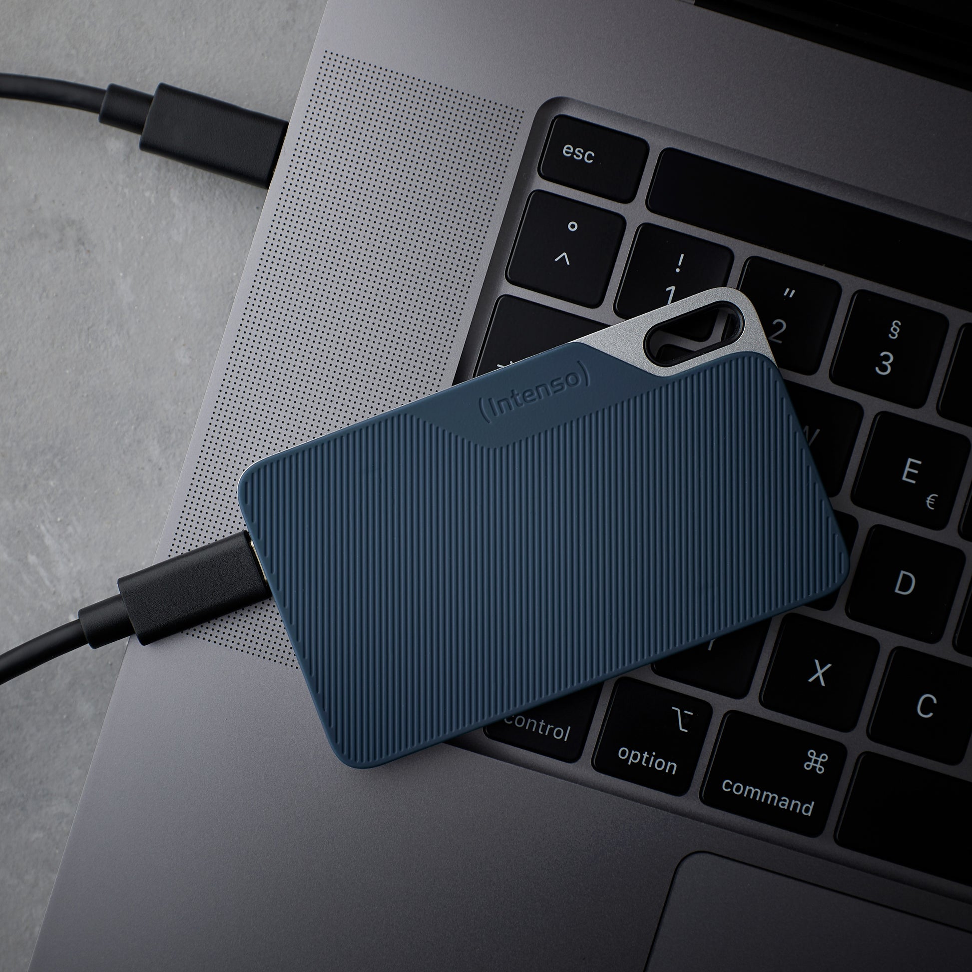 Intenso TX100 – 2 TB externe SSD, USB 3.2 Gen 1, 500 MB/s