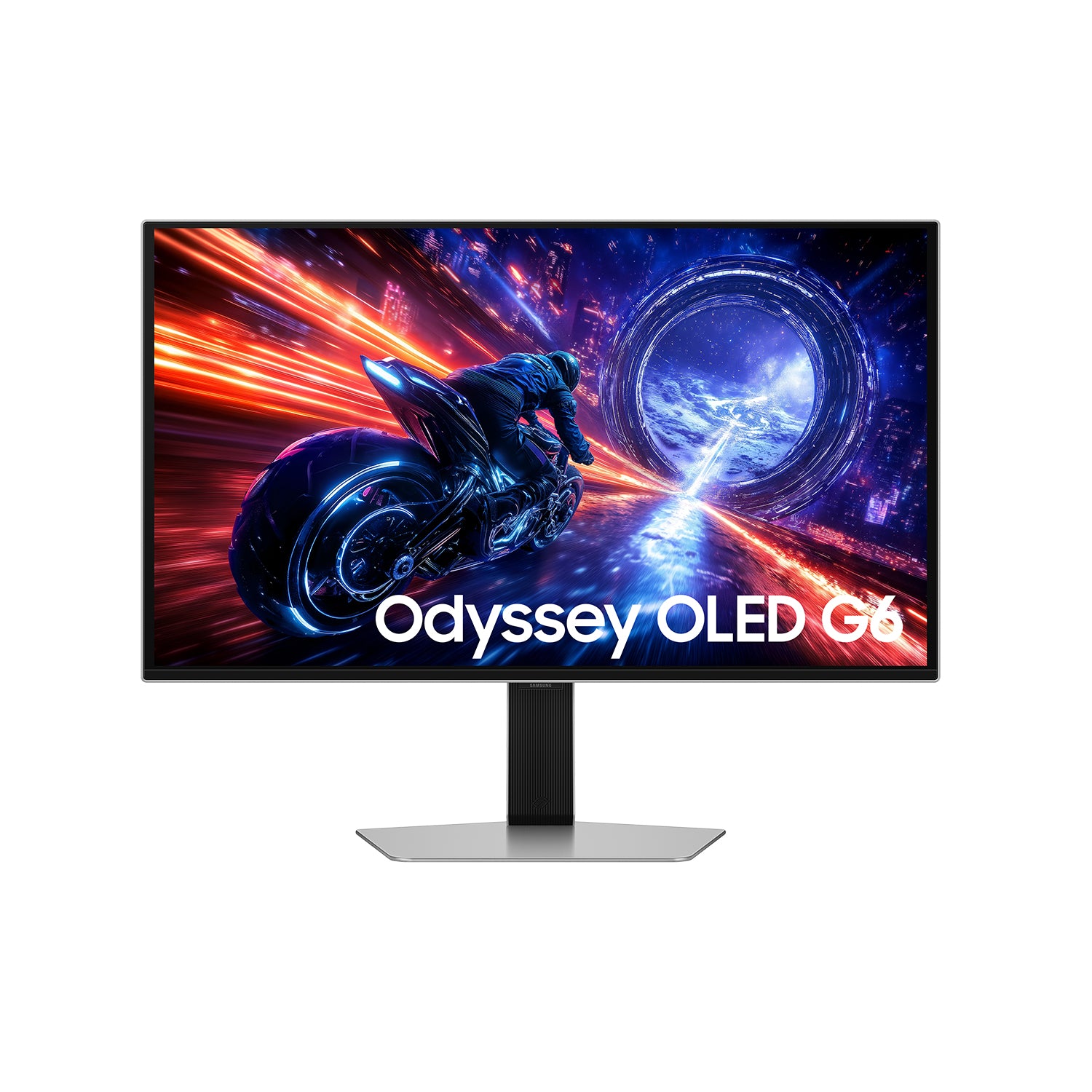 Samsung G60Sf – Monitor, 27" 2560 × 1440 (WQHD), OLED, Silber