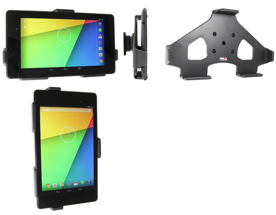 Brodit Fahrzeug-Dock für Nexus 7 – kippbar – Schwarz