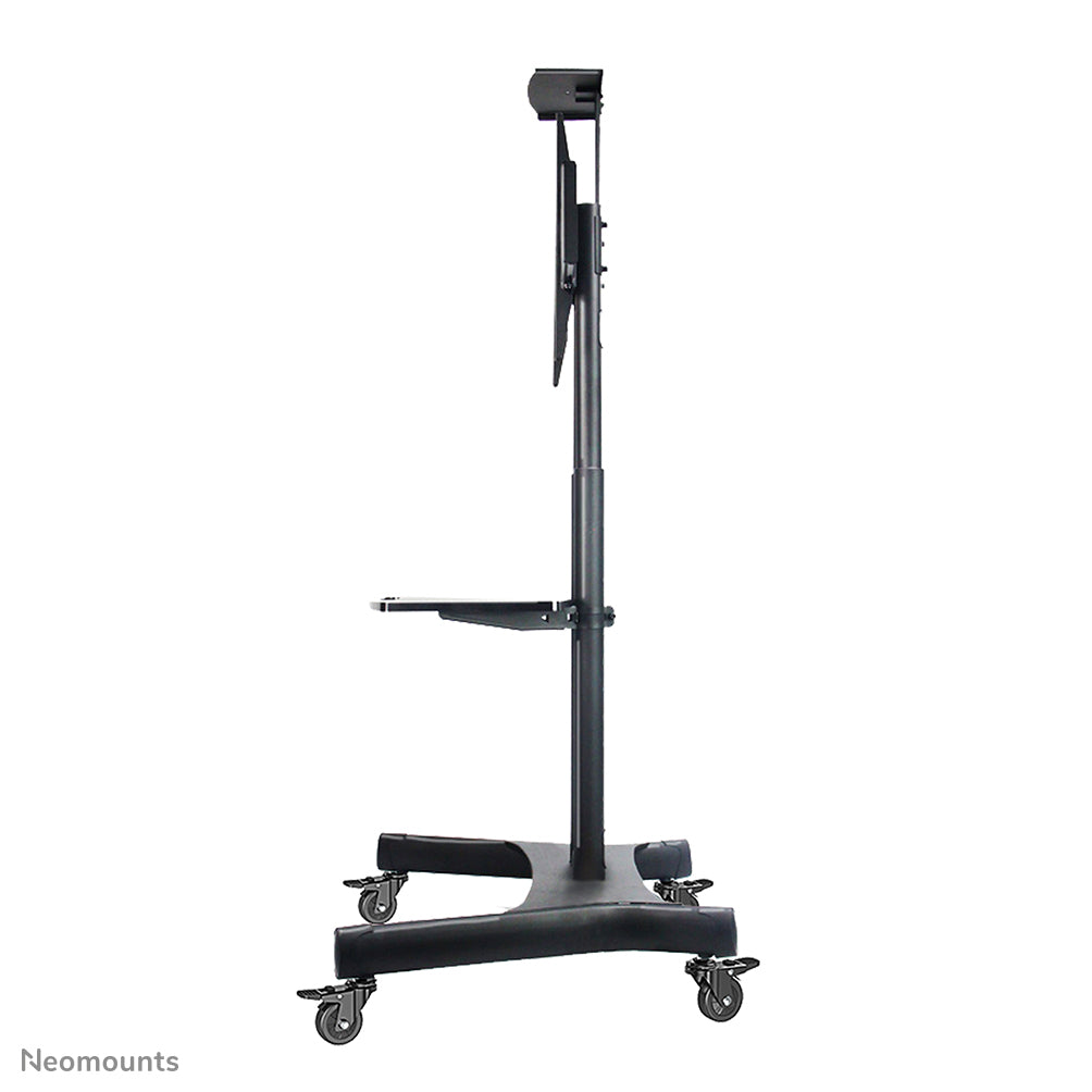 Neomounts NM-M1700BLACK – Trolley, höhenverstellbar, für 32–75", VESA 200×200–600×400, bis 50 kg, schwarz