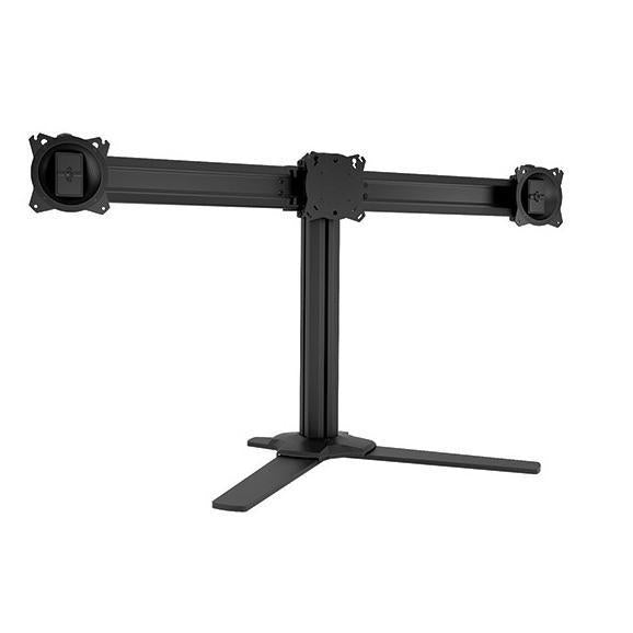 Chief K3F310B – Monitor-Tischständer – freistehend – 3 Monitore – bis 27" – VESA 75×75/100×100 mm