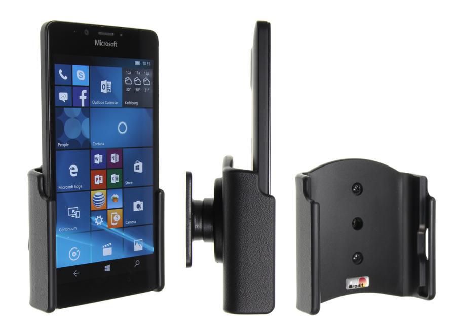 Brodit Auto-Halterung, drehbar – für Microsoft Lumia 950 – Schwarz