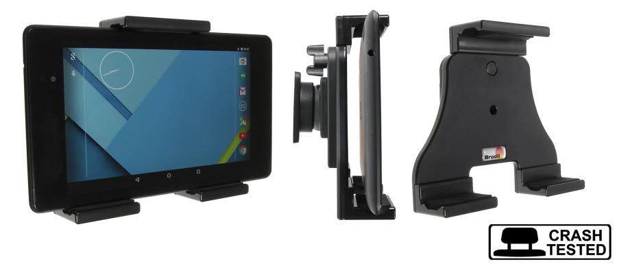 Brodit Auto-Halterung – Auto – 120–150 mm Gerätehöhe – drehbar, neigbar – Schwarz