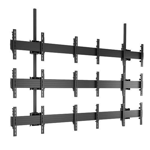 Chief Deckenhalterung – 40–55″ – VESA 100×100–400×400 – bis 38,6 kg, Höhenverstellbar – LCM3X3U, Schwarz