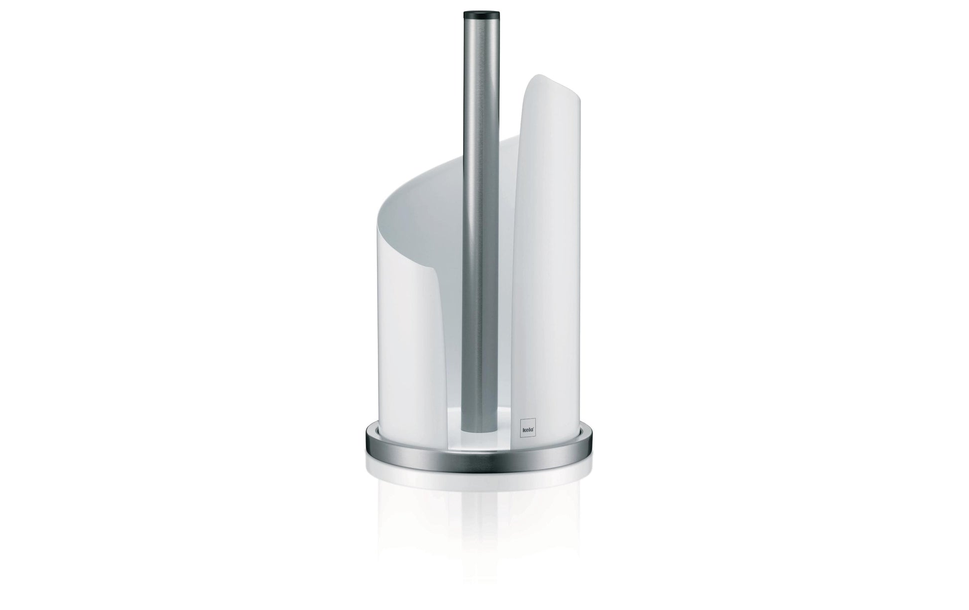 Kela Küchenrollenhalter Metall, 15 × 32 cm, weiss