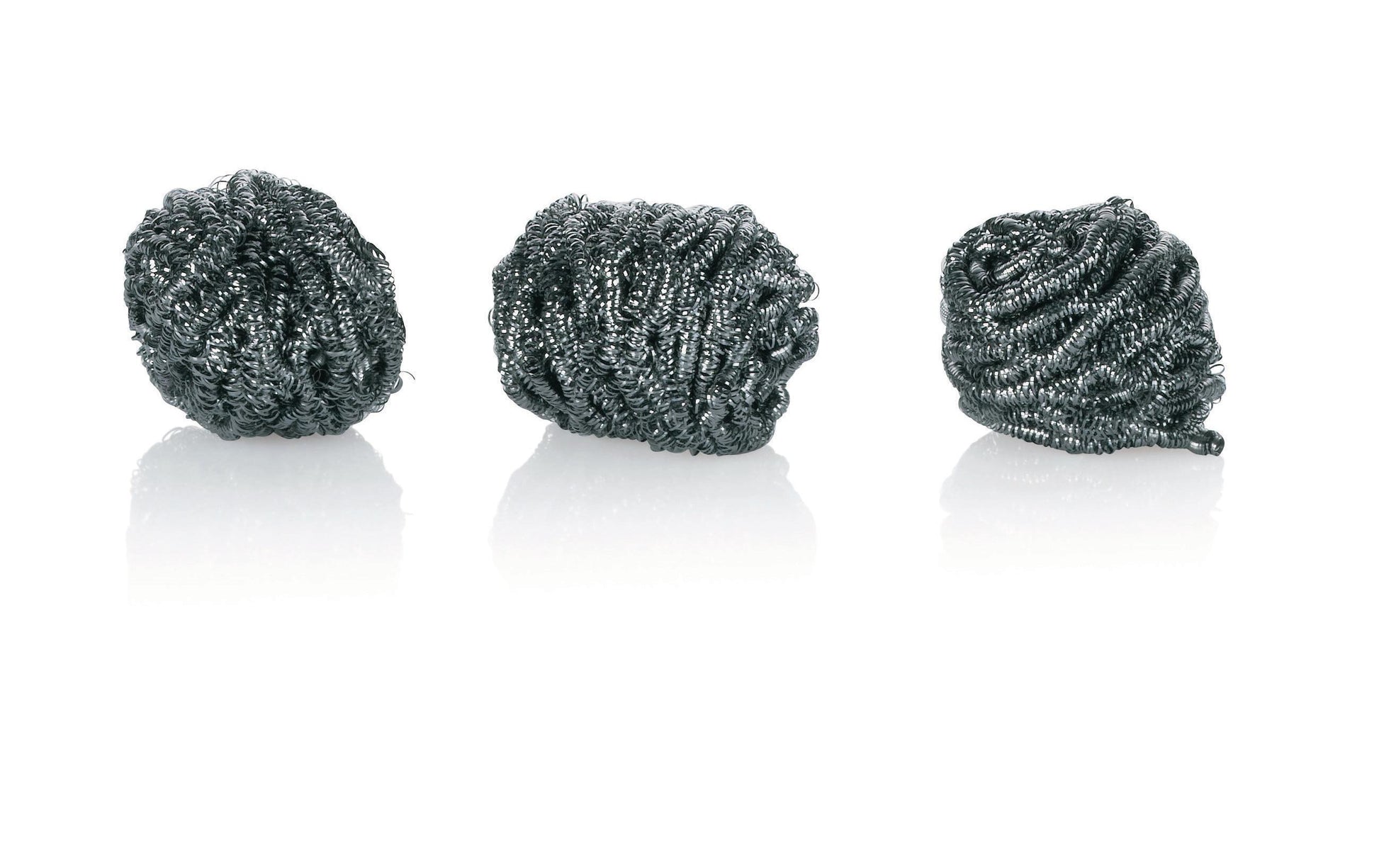 Kela Reinigungsbälle Pano – 3 Stk. – Edelstahl, Silber