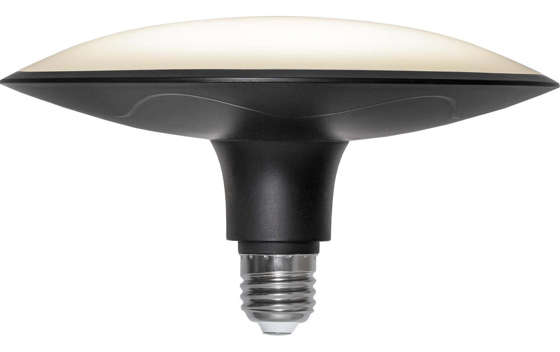 Star Trading LED-Leuchtmittel E27 – Warmweiss 3000 K, 1600 lm, 25 W, dimmbar – 1 Stk. – Schwarz