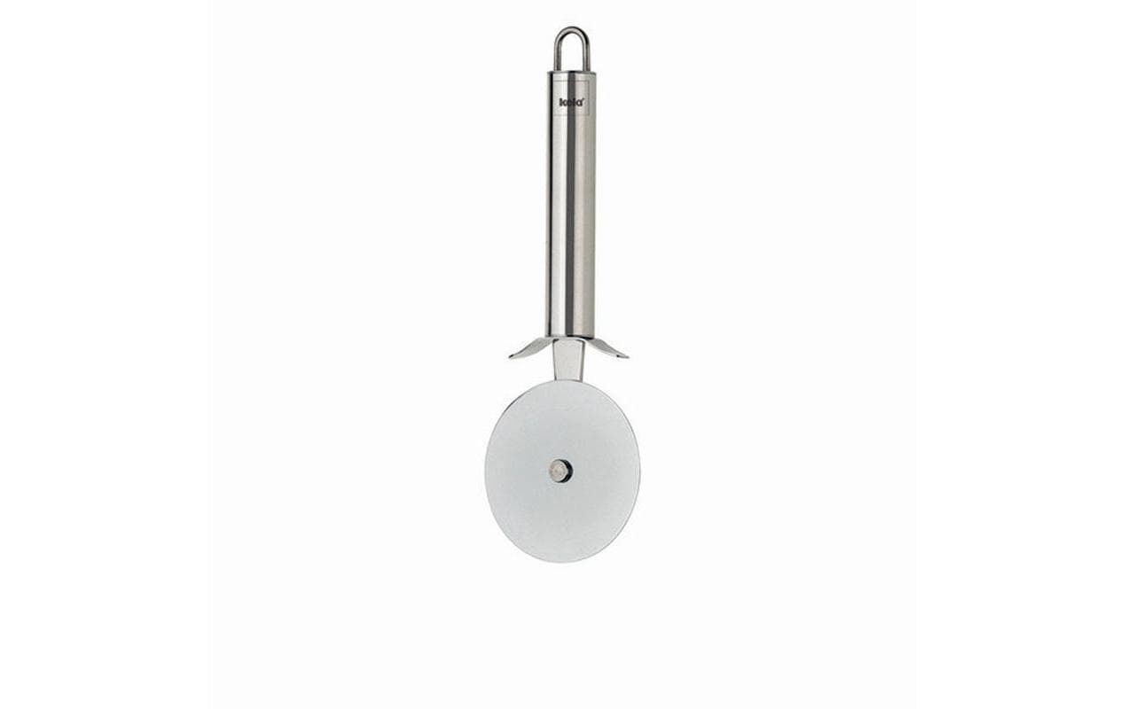 Kela Rondo – Pizzaschneider Ø 7 cm, Länge 21 cm, Edelstahl, Silber