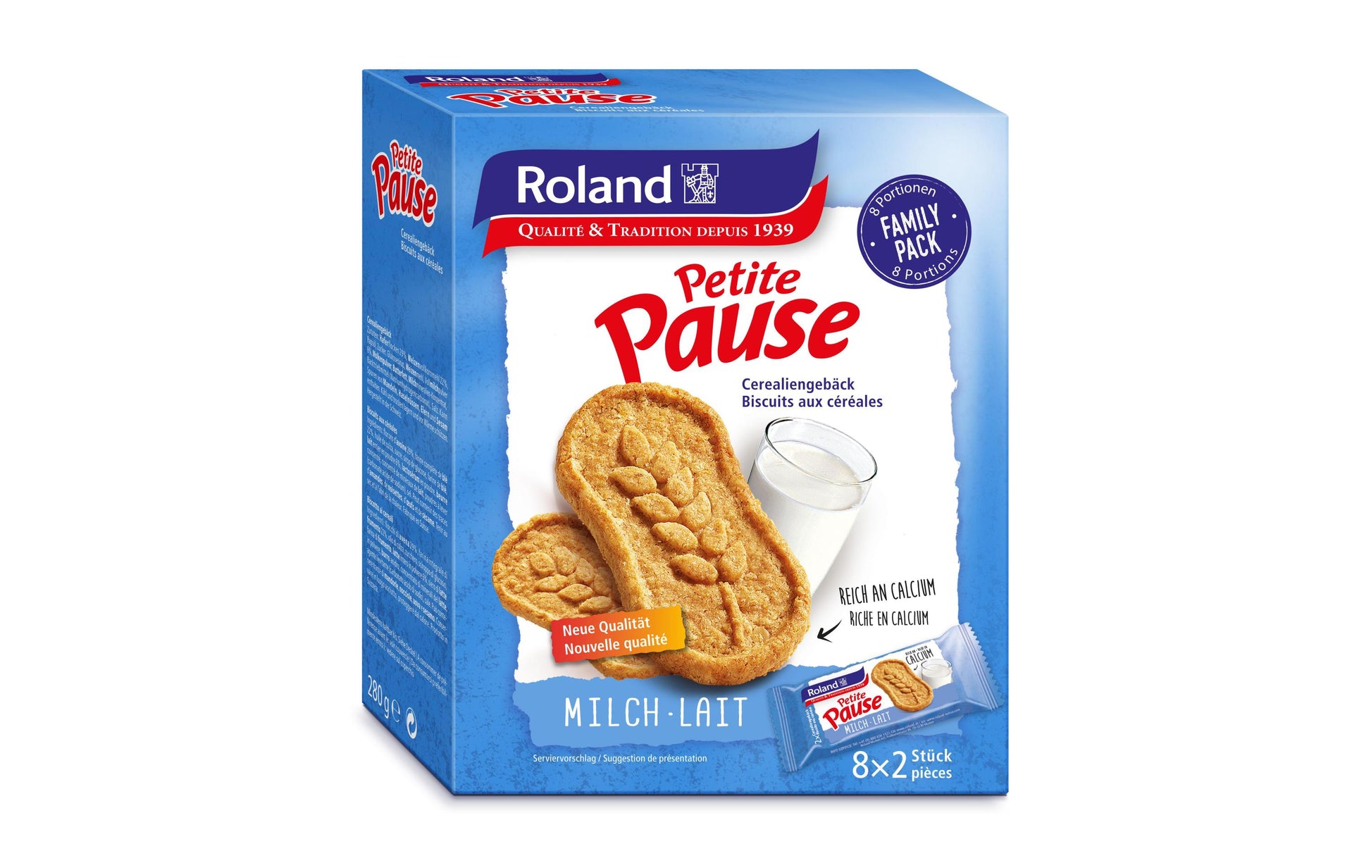 Roland Murten Petite Pause Cracker – Milch – 280 g