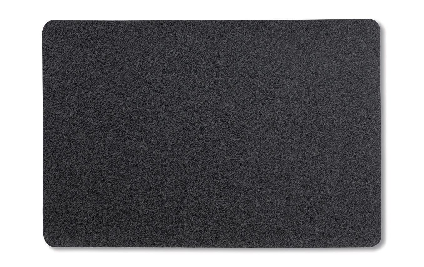 Kela Tischset – 30×45 cm, Kunstleder, Schwarz, Kimara