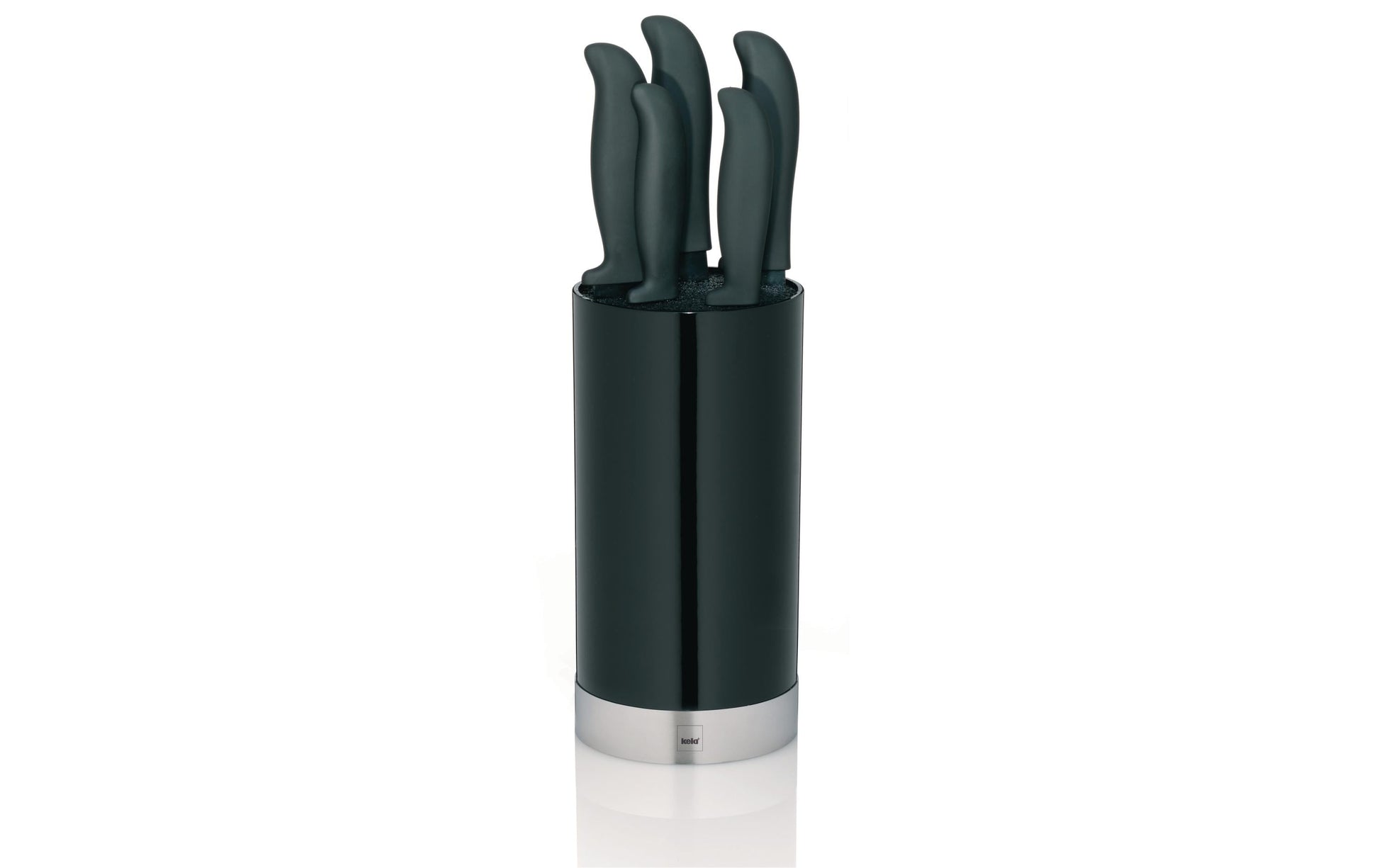 Kela Messerblock 6-teilig, Polypropylen (PP), schwarz