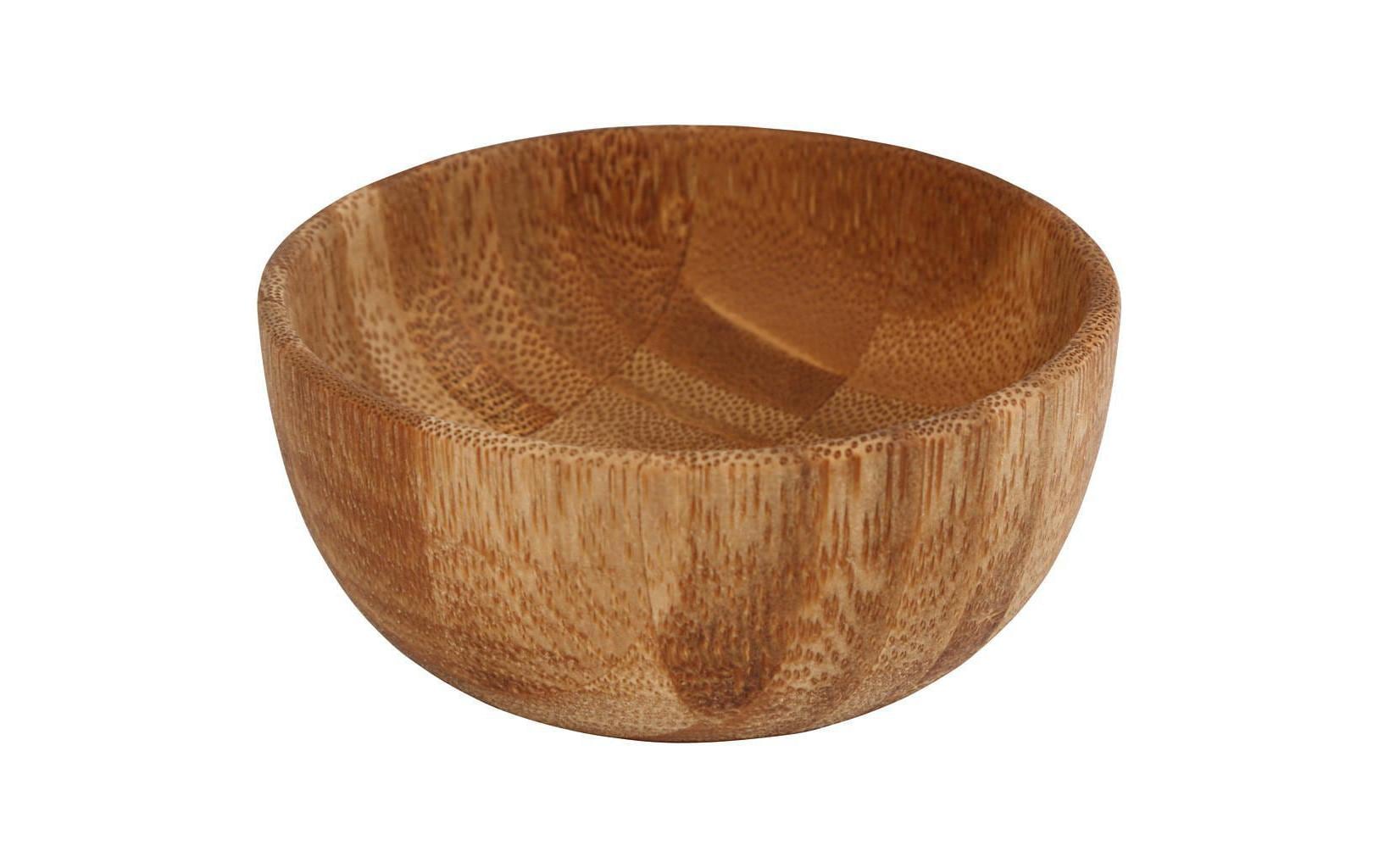Creativ Company Schüssel – Ø 8,0 cm, H 3,5 cm, Bambus, Holz