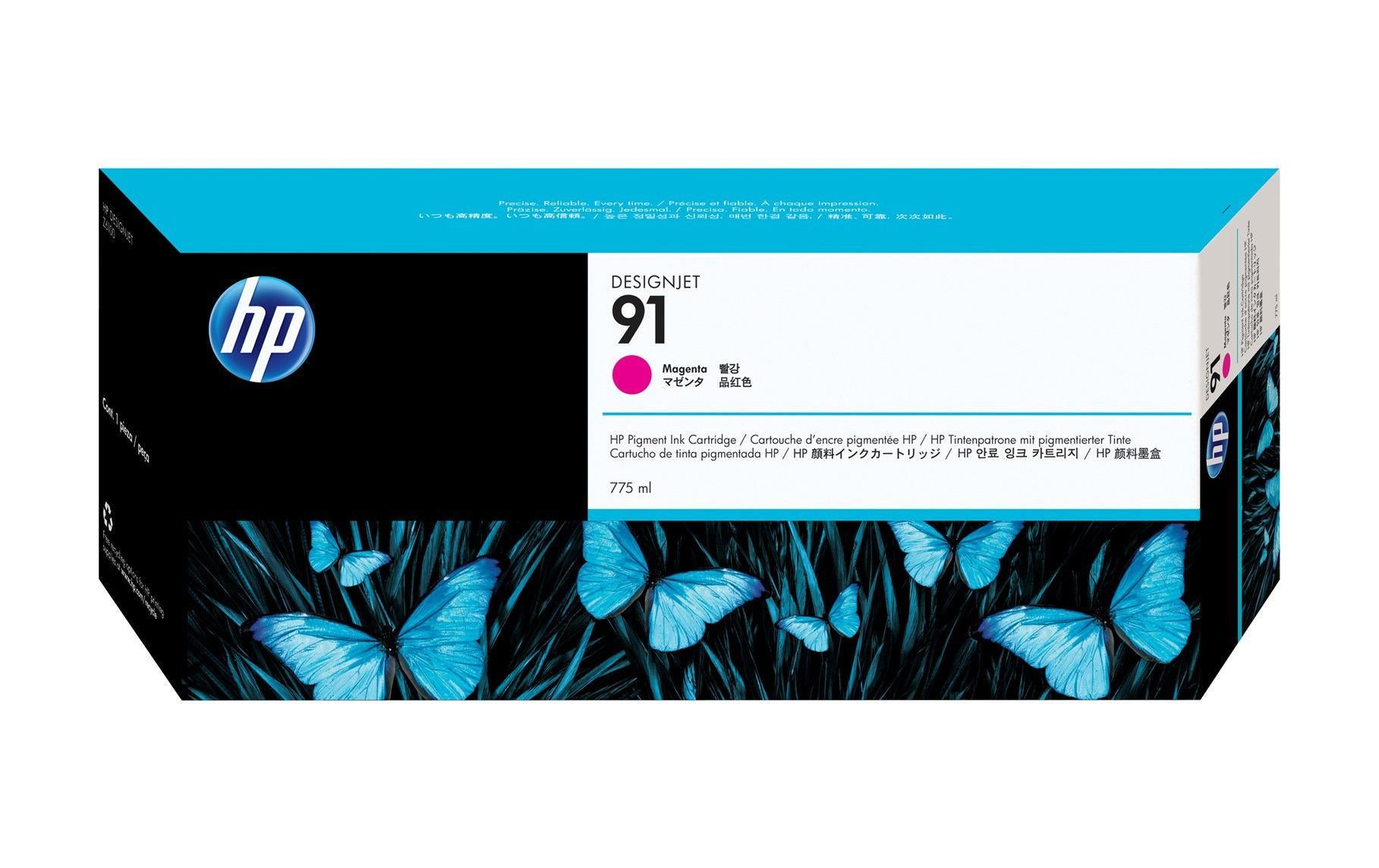 HP Tintenpatrone 91, Magenta