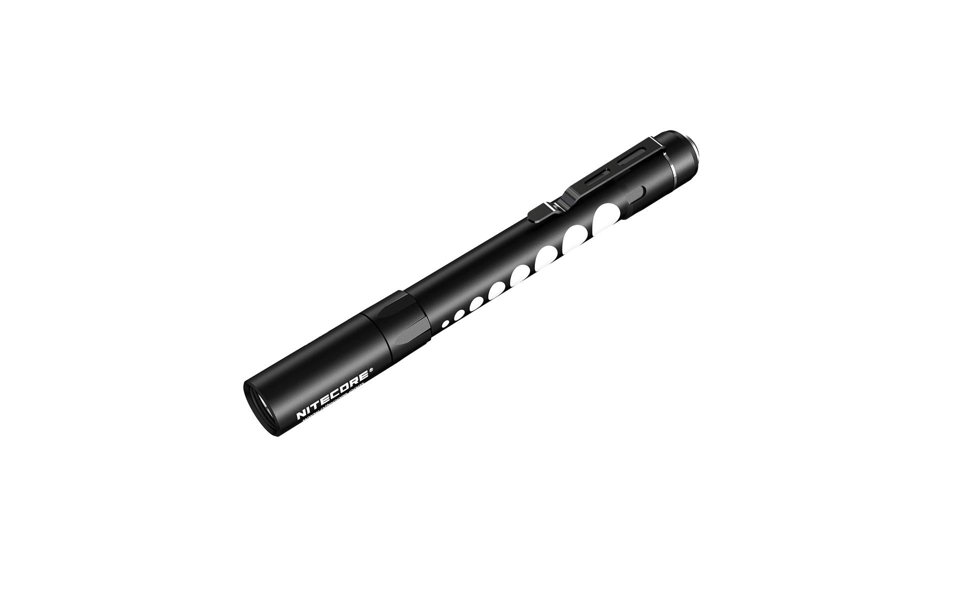 Nitecore Taschenlampe MT06 Medical – 180 lm, 92 m, IPX8, 2× AAA – Schwarz
