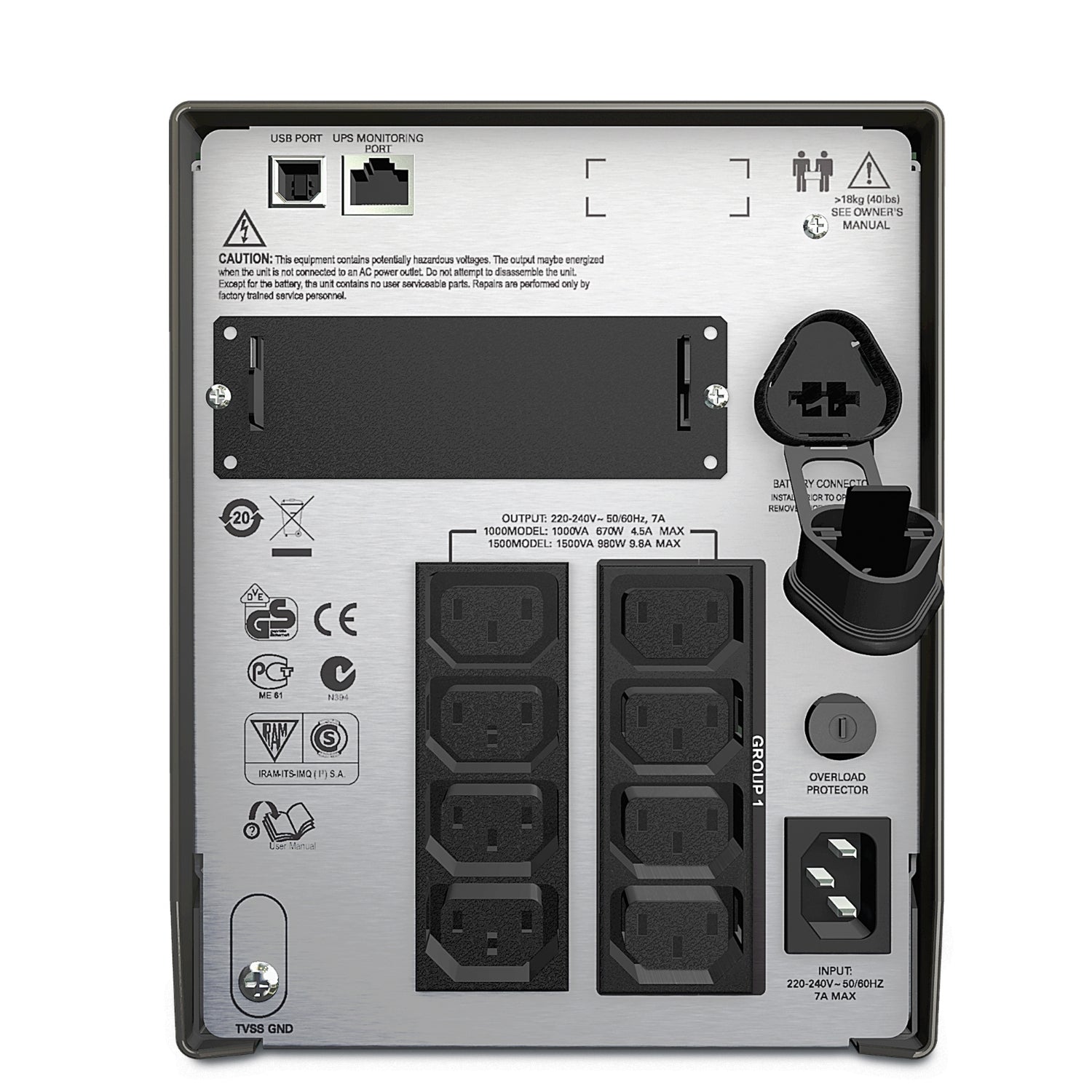 APC Netzteil – 230 V
