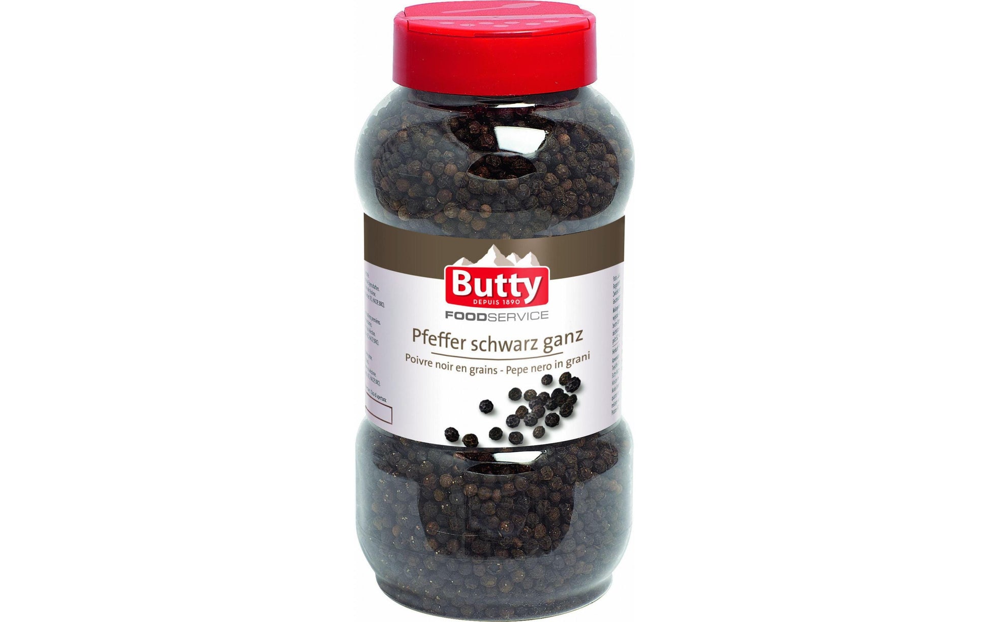 Butty Schwarzer Pfeffer ganz – 500 g
