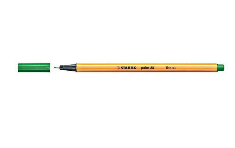 STABILO point 88 Fineliner 0,4 mm – grün