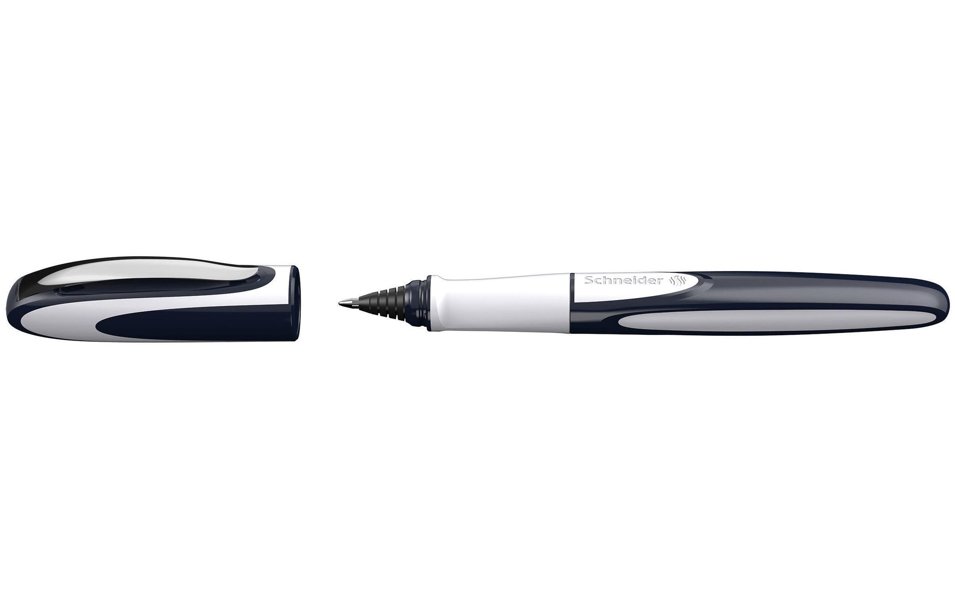 Schneider Schreibgeräte Schneider Ray – Tintenroller, mit Kappe, 0,5 mm, blau, für Rechts- und Linkshänder