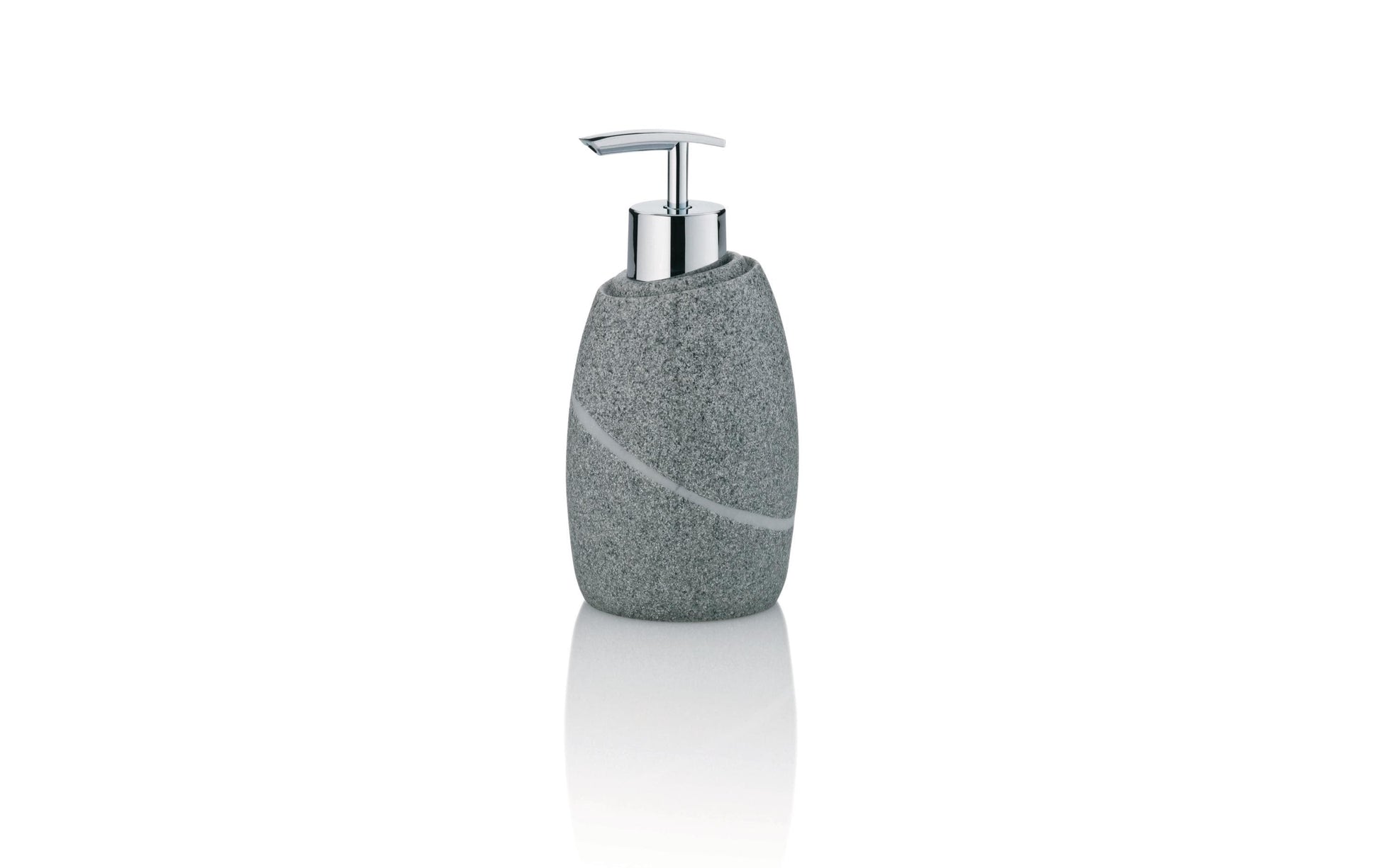 Kela Talus Seifenspender – Polyresin, Grau, 300 ml