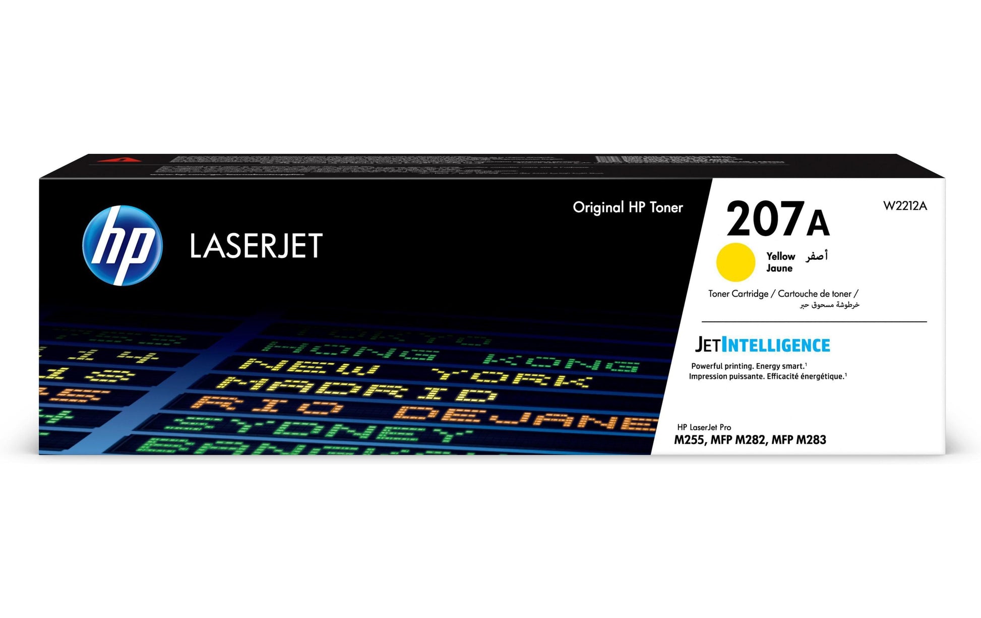 HP Toner 207A – Gelb, 1250 Seiten – für Farb-Laserdrucker/Multifunktionsgeräte