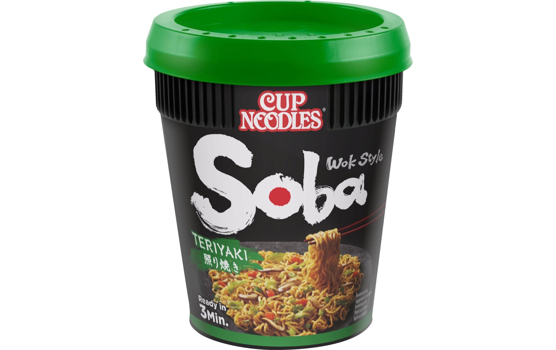 Nissin Soba Instantnudeln Teriyaki Becher – 90 g