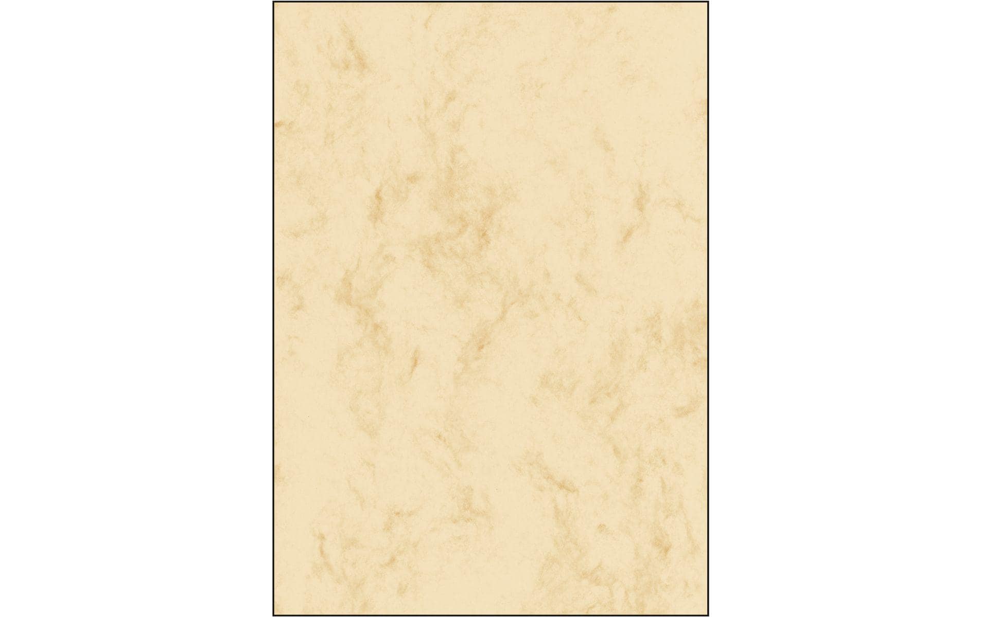 Sigel Marmorpapier Beige – A4, 90 g/m², 25 Blatt