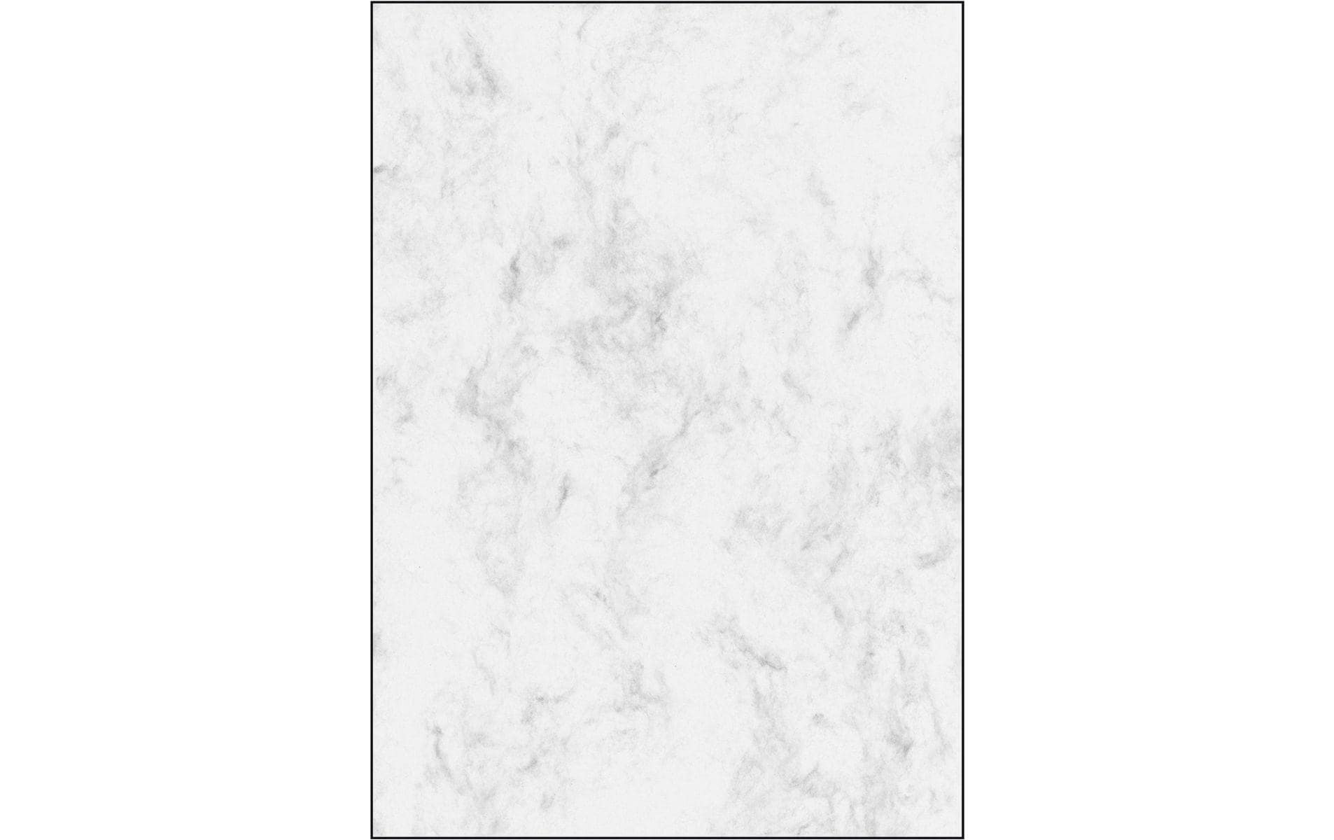 Sigel Marmorpapier Grau – A4, 90 g/m², 25 Blatt