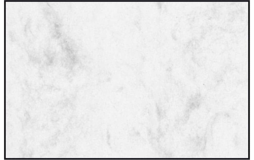 Sigel Visitenkarten, 85 × 55 mm – A4, 10 pro Blatt – 100 Karten – FSC zertifiziert, Marmor Grau
