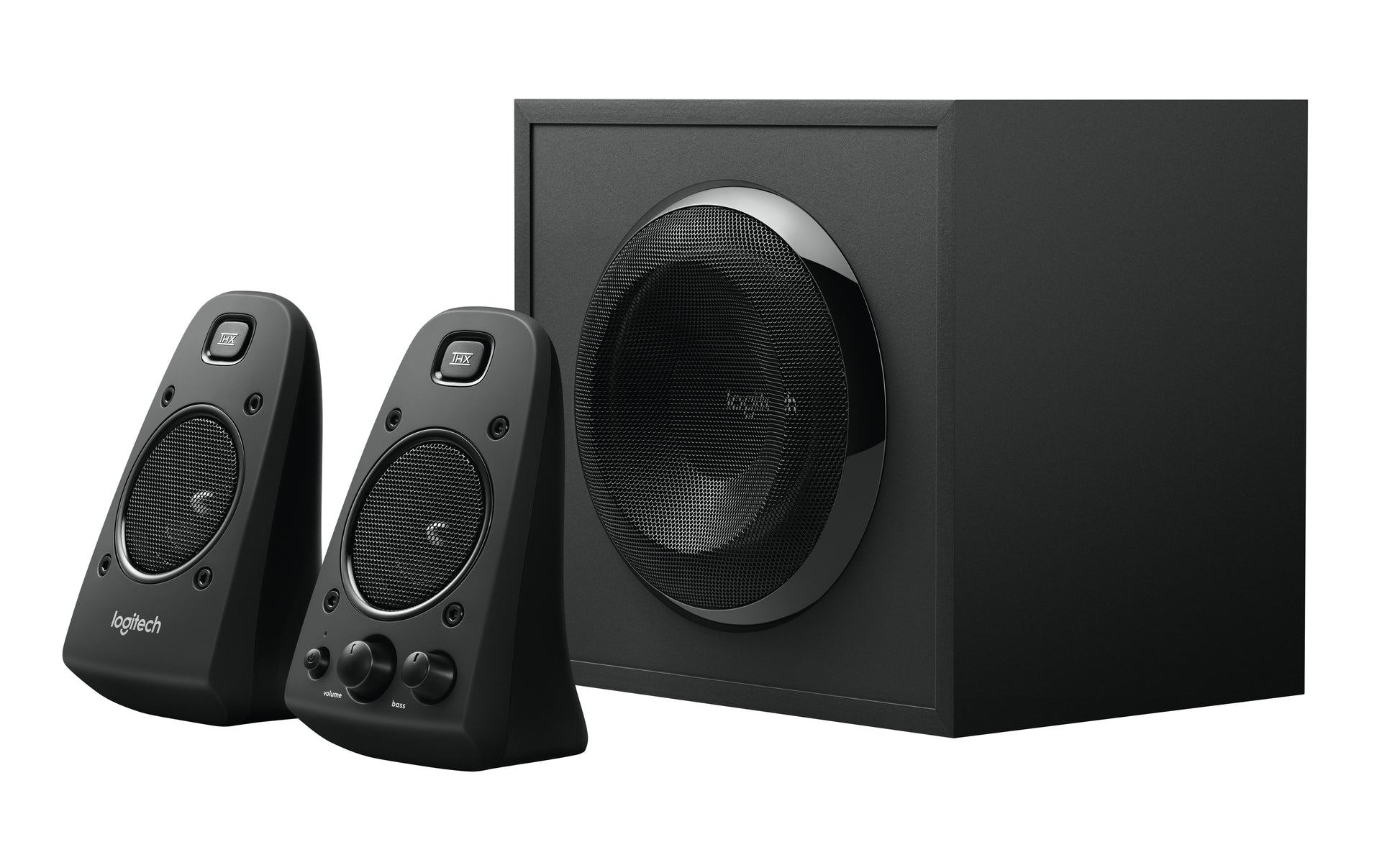 Logitech Z623 – PC-Lautsprecher-Set 2.1 mit Subwoofer, Schwarz