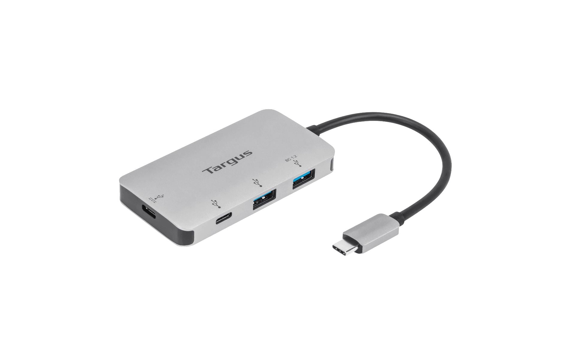 Targus ACH228 USB-Hub – USB-C, 2× USB-A, für Windows/Mac/ChromeOS