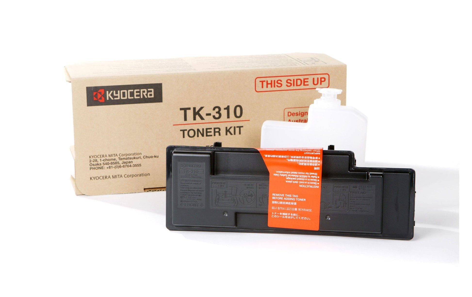 Kyocera – Toner TK-310 – schwarz, 12'000 Seiten – für Kyocera FS-2000D, FS-3900DN, FS-4000DN und andere
