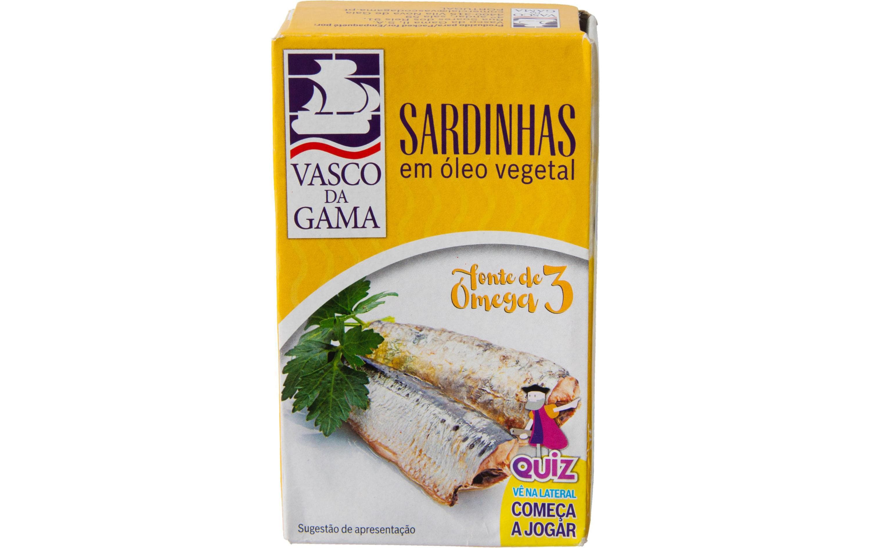 Vasco da gama Sardinen in Pflanzenöl – 120 g
