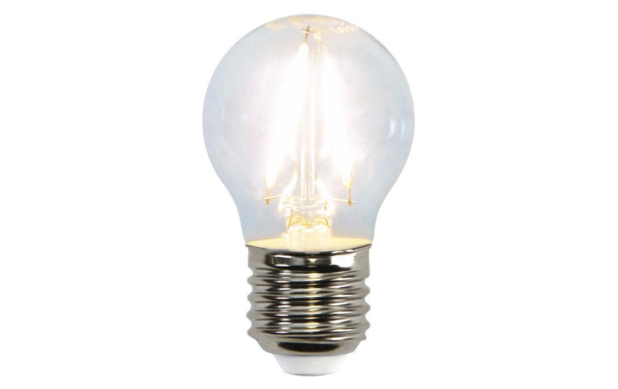 Star Trading LED-Leuchtmittel E27 G45 – 250 lm, 2 W, Warmweiss 2700 K – 1 Stk. – Klar