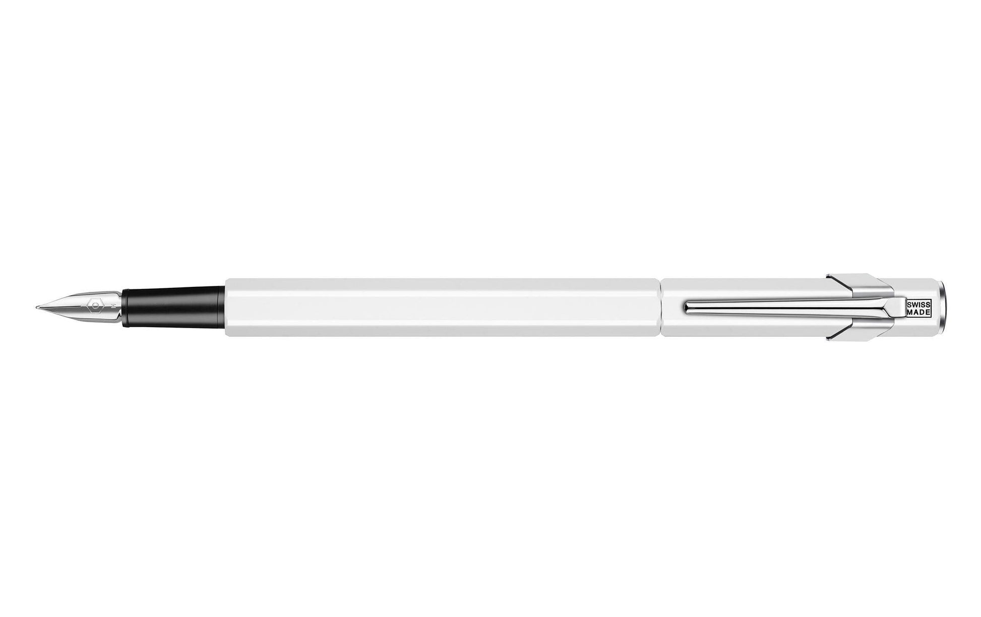 Caran d'Ache 849 M – Plume Classic, Füllfederhalter, Weiss