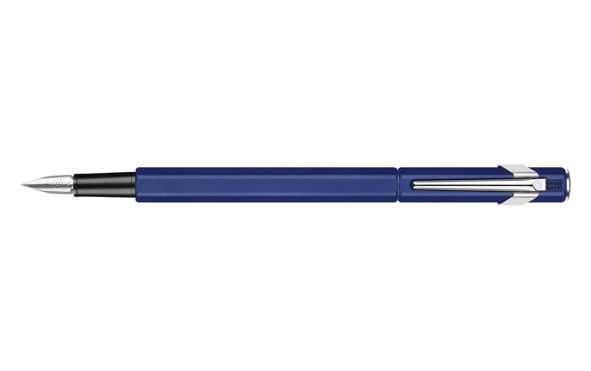Caran d-Ache Plume Classic – blau – Patronen