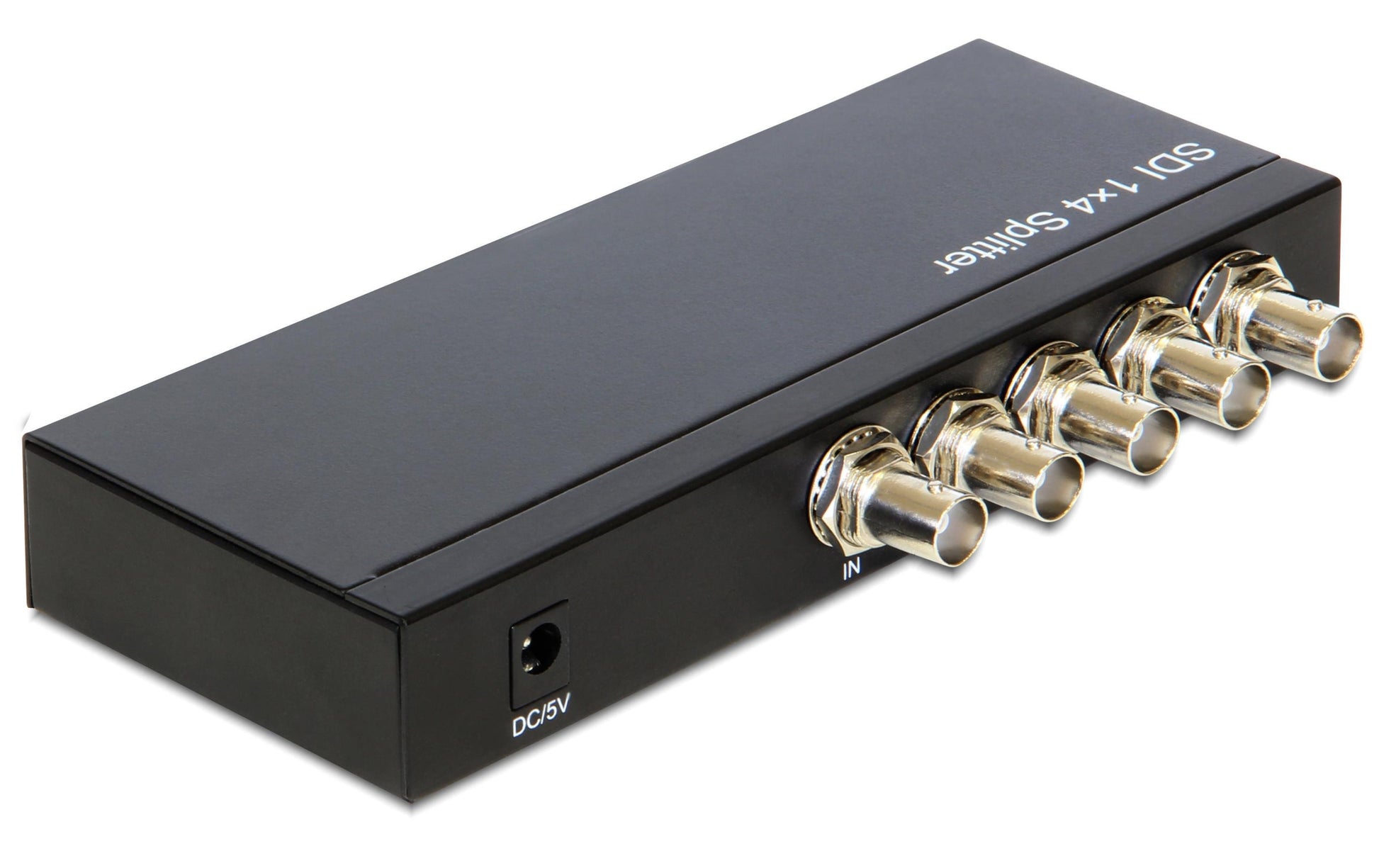 DeLOCK 3G-SDI-Splitter, 1×4, BNC, aktiv, externes Netzteil, bis 1080p