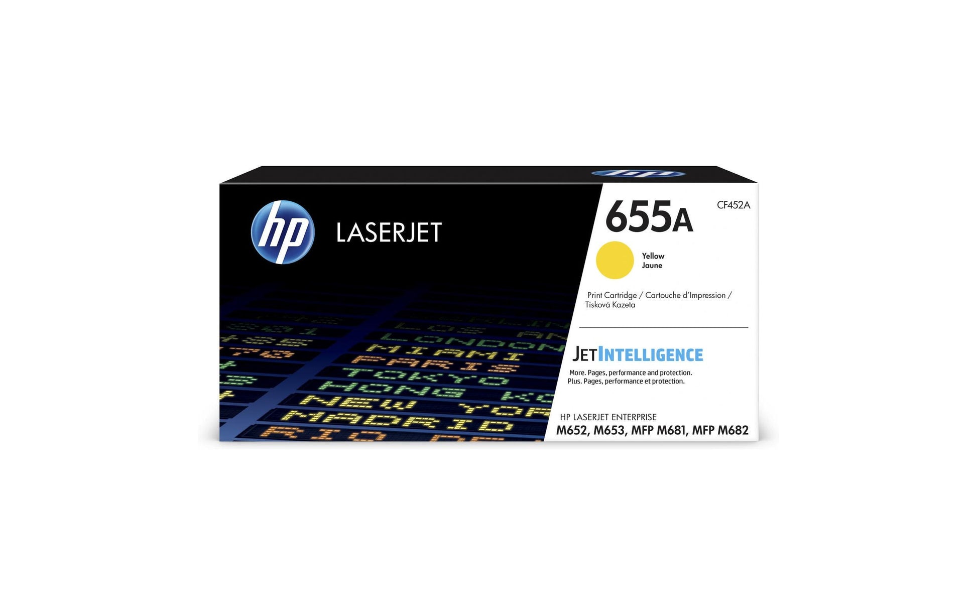 HP Toner 655A – Gelb, 10500 Seiten – für Farb-Laserdrucker/Multifunktionsgeräte