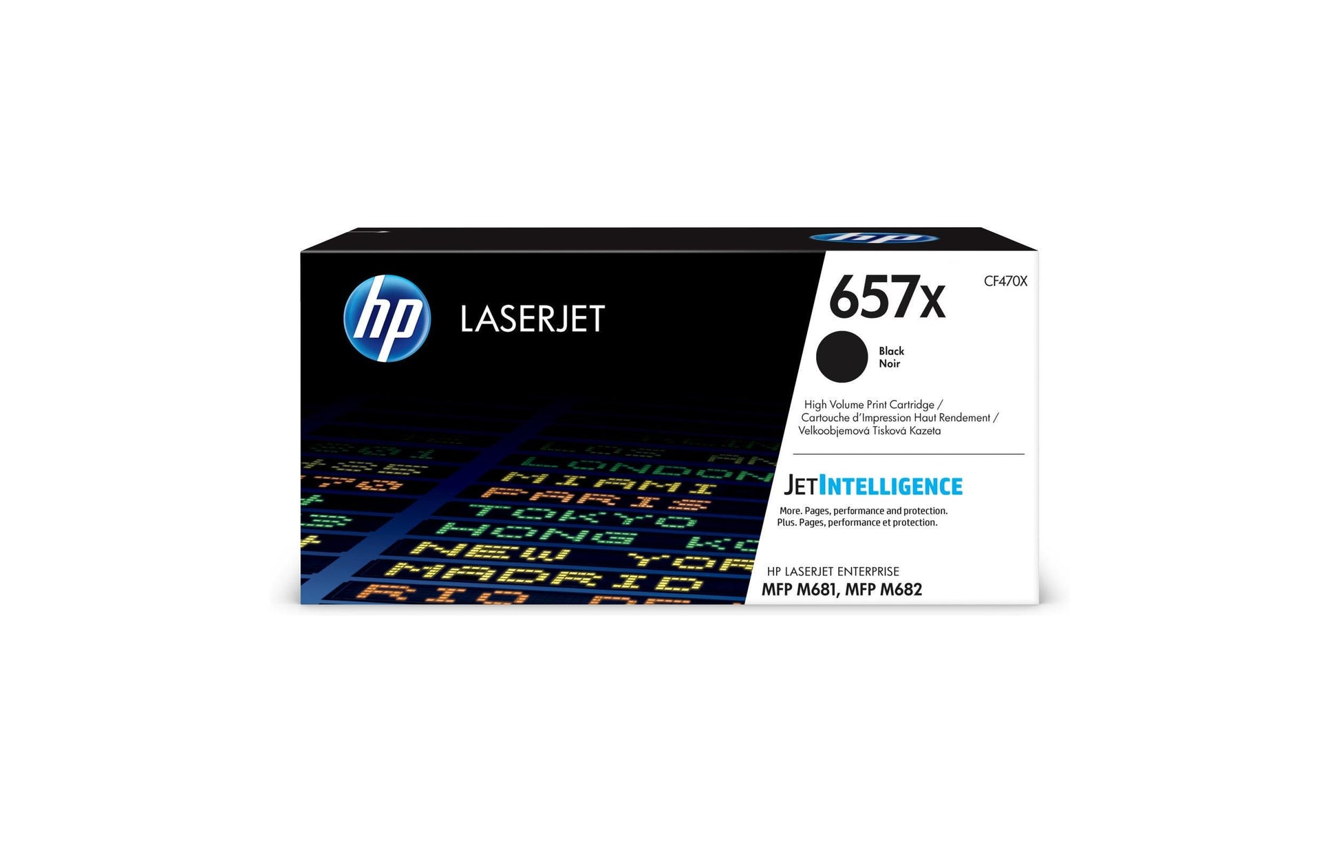 HP Toner 657X – schwarz, 28000 Seiten