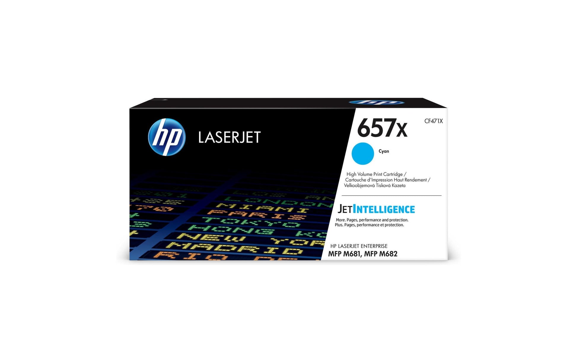 HP Toner 657X – cyan, 23000 Seiten