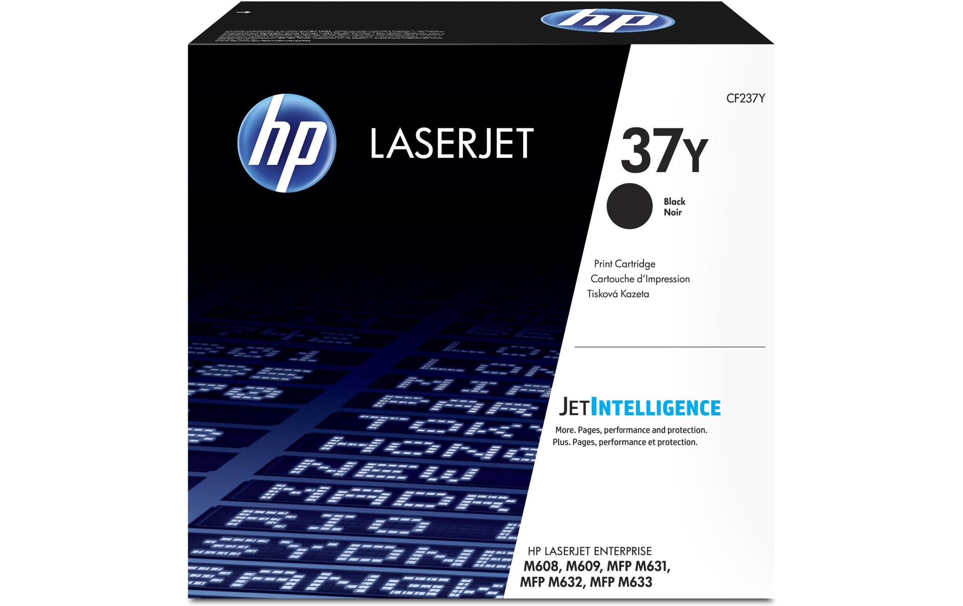 HP Toner 37Y – schwarz, 41000 Seiten