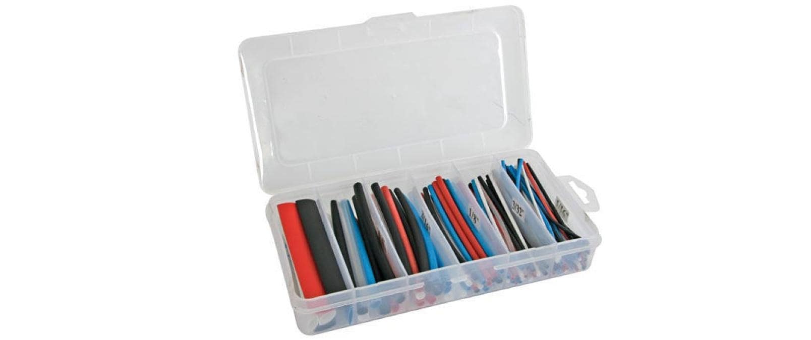 Velleman Schrumpfschlauch-Set, 170er-Pack, Ø 3 mm, 10 cm – mehrfarbig