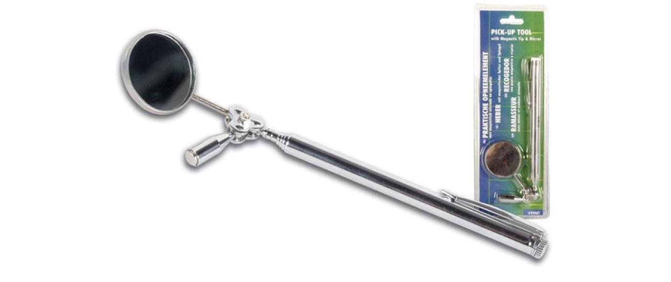 Velleman Magnetheber mit Spiegel VTPMT – teleskopierbar bis 54 cm, Ø 30 mm