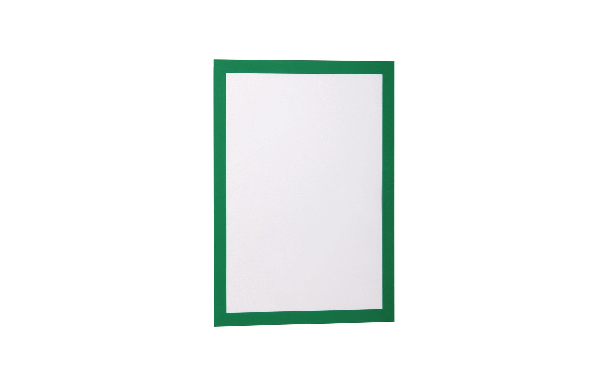 Durable Info-Rahmen – 236 × 323 mm, grün, selbstklebend, wiederablösbar, 2er-Pack