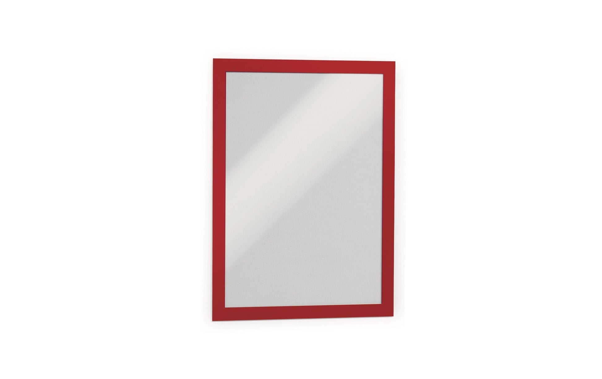 Durable DURAFRAME Magnetrahmen – A4 – Rot – 2er-Pack