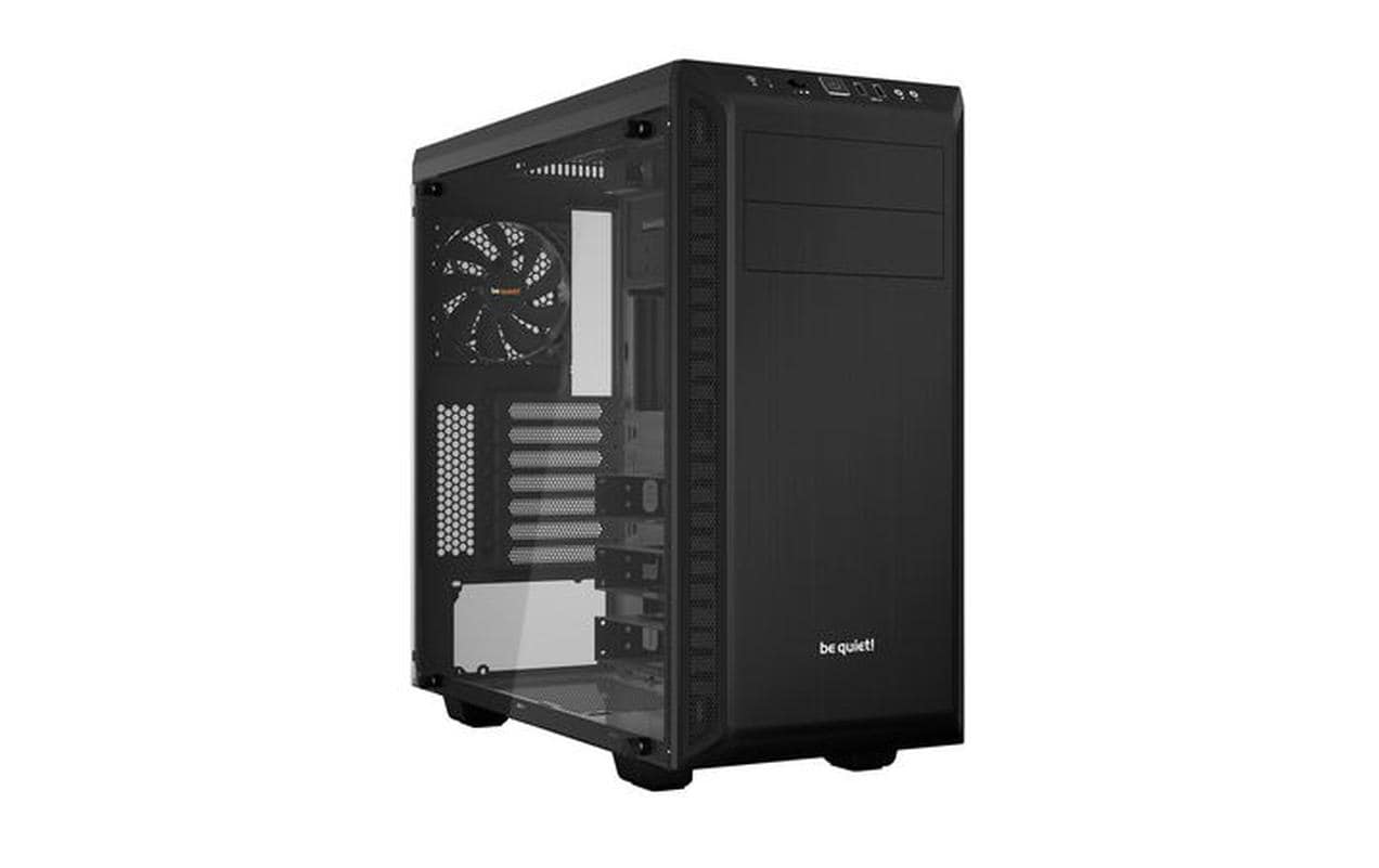 be quiet! be quiet Pure Base 600 – PC-Gehäuse – Midi-Tower, Schwarz, 3×3,5"/8×2,5", ATX