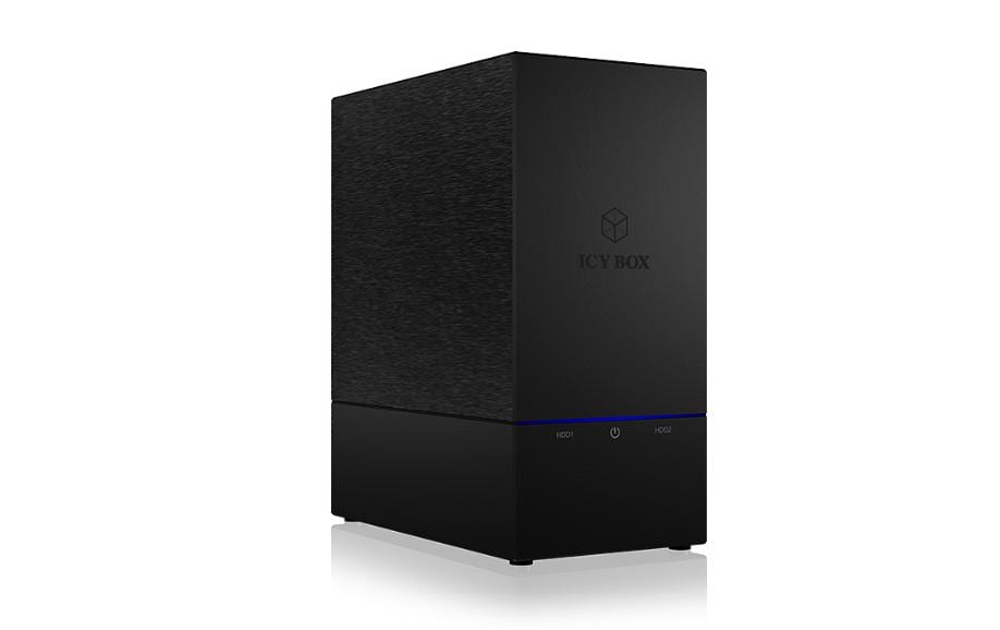ICY BOX IB-RD3621U3 – 2-Bay Desktop Gehäuse – USB 3.0, für 3,5" HDD, SATA