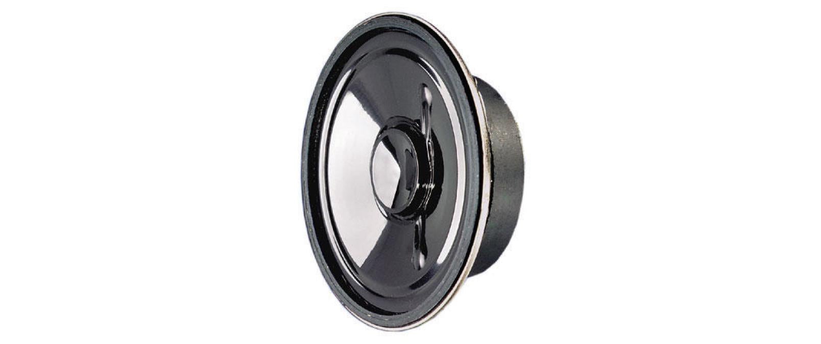 Visaton K 50 – Breitbandtreiber – 8 Ω, 2 W, Oval, Schwarz