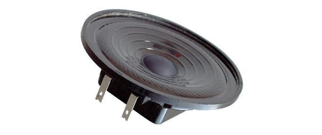 Visaton K 64 WP – Breitbandtreiber – 8 Ω, 2 W, Oval, Schwarz
