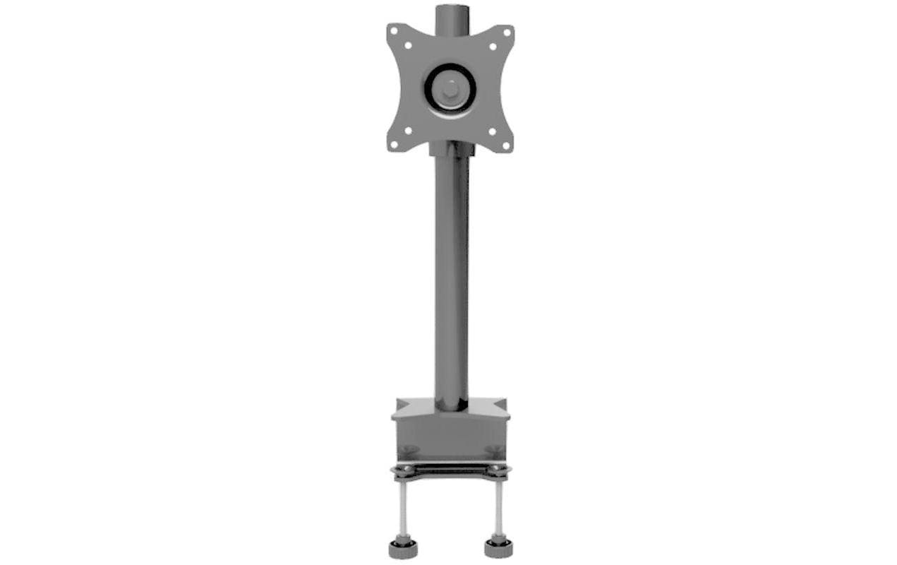Edbak SV01 – Tischhalterung, Tischklemme, bis 27", VESA 100 × 100 mm, 10 kg, höhenverstellbar, schwarz