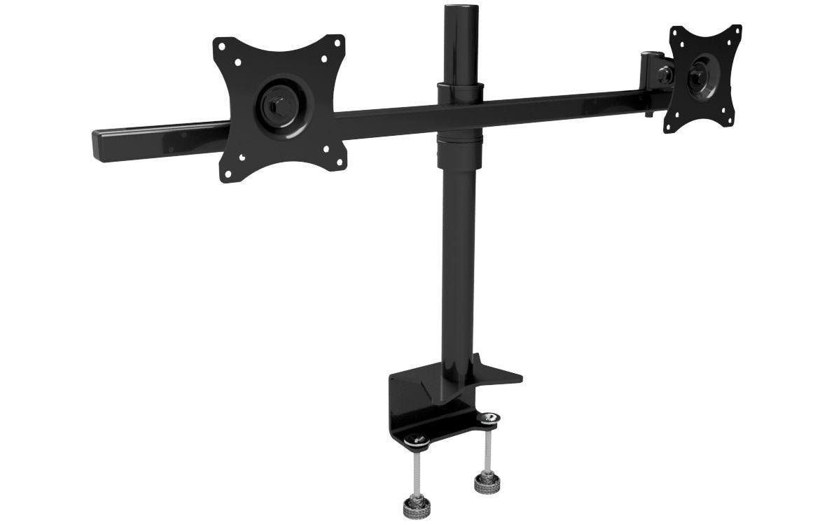 Edbak SV05 – Tischhalterung, 2, Tischklemme, bis 27", VESA 75 × 75/100 × 100 mm, 20 kg